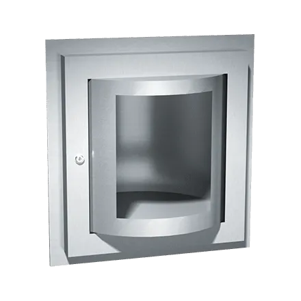 ASI 0515 Specimen Pass Box, Turntable, Recessed
