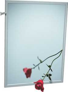 ASI 0600-TI824 adjustable tilt mirror, stainless steel, 18 x 24 inch
