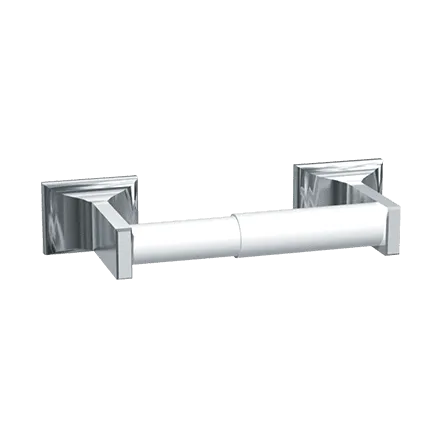 ASI 0705-Z Zamak Single Toilet Tissue Holder, Chrome Plated, Surface Mounted