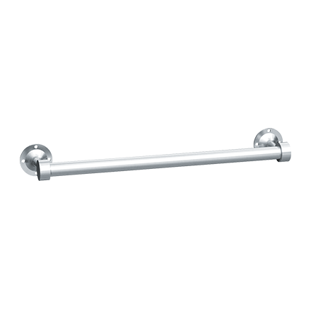 ASI 0755-SS18 Towel Bar, Heavy Duty, Surface Mounted, Stainless Steel, 18"