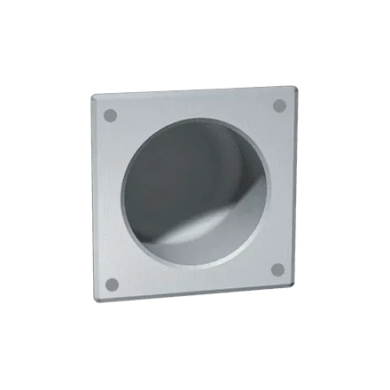 ASI 110-13 Recessed Toilet Tissue Holder, Front Mount, Square