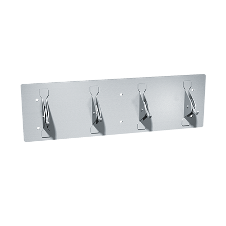 ASI 127 Clothes Hook Strip, Front Mounting