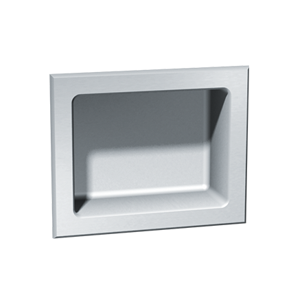 ASI 140 Recessed Soap Dish, Chase Mount