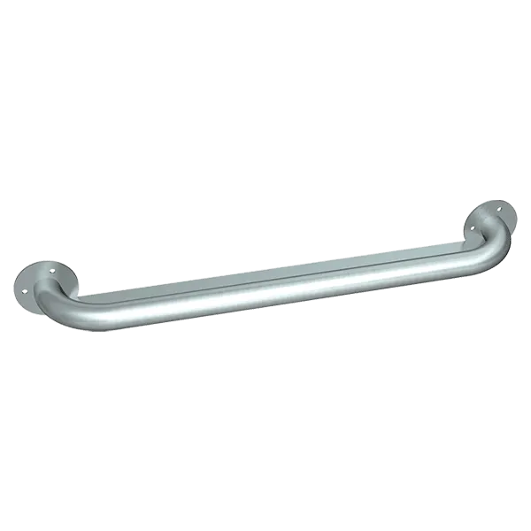 ASI 169 security grab bar (front mounted), stainless steel with satin finish, 48 Inch