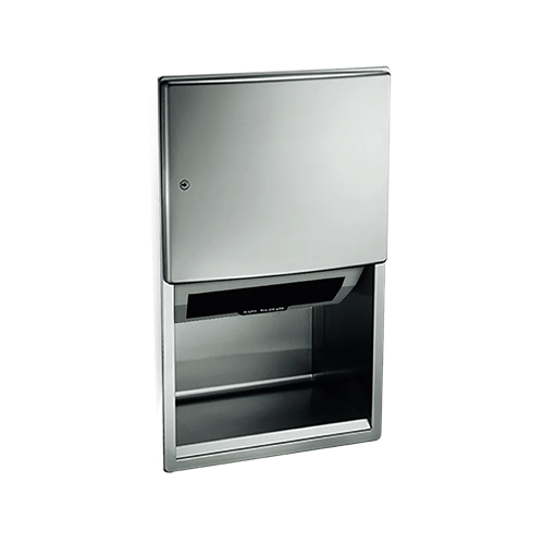 ASI 204523AC Roval Recessed Automatic Roll Paper Towel Dispenser