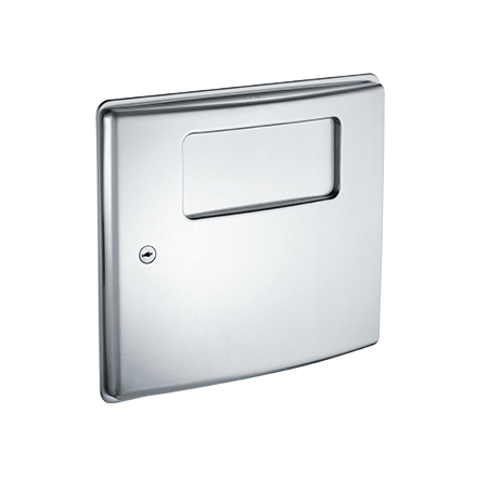 ASI 20470 Roval Recessed Sanitary Napkin Disposal, 1.0 Gallon