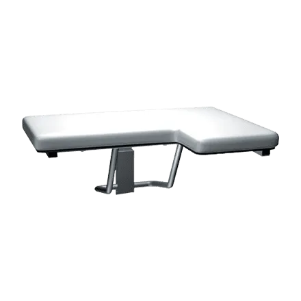 ASI 8205-L Folding Shower Seat, Padded, L Shaped, Left Hand, ADA