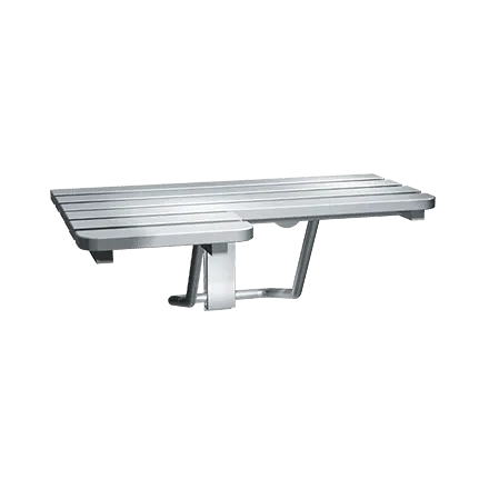 ASI 8208-R Folding Shower Seat, Stainless Steel, Right Hand, ADA