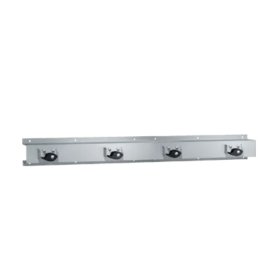 ASI 8215-4 Mop Rack, 4 Holders, Surface Mounted, 36"