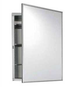 ASI 8337 recessed medicine cabinet with mirror swing-door (DISCONTINUED, NOT AVAILABLE TO ORDER)