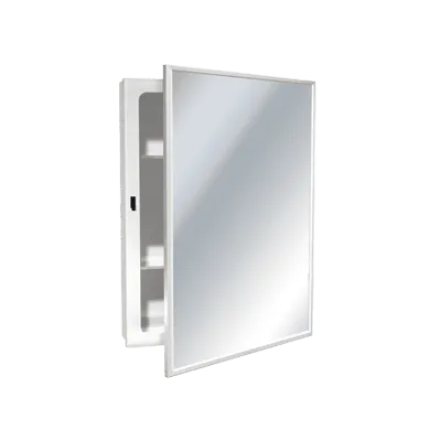 ASI 8339 Medicine Cabinet, Surface Mounted, Enameled Steel, 16" x 22"