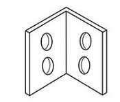 Bobrick B-1000927 Headrail Bracket
