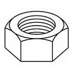 Bobrick B-1000930 Hex Nut