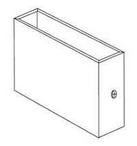 Bobrick B-1002179 Shoe 10" for Toilet Partitions