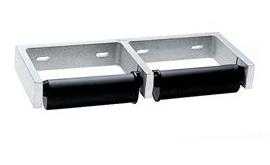 Bobrick B-2740 ClassicSeries Toilet Paper Dispenser, Two Roll, Theft-Resistant, No Controlled Delivery