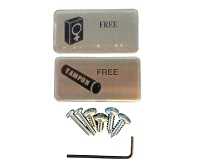 Bobrick B-3500-157 Coin Plate Complimentary Kit (DISCONTINUED, NOT AVAILABLE TO ORDER)