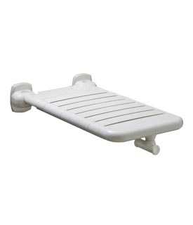 Bobrick B-518116x32 Vinyl Coated Folding Bathtub Seat, 15" W x 32" Length