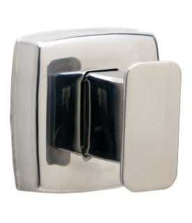 Bobrick B-76717 Single Robe Hook, Satin Finish Stainless Steel