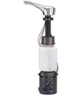 Bobrick B-824 SureFlo Automatic Liquid Soap Dispenser, Top-Fill, Counter-Mounted