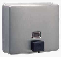 Bobrick B4112 Stainless Steel Surface-Mounted Soap Dispenser