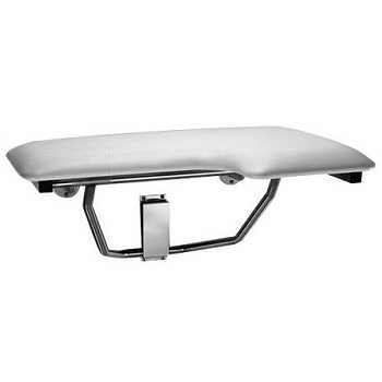 Bobrick B518 Folding Shower Seat, Left Hand Seat