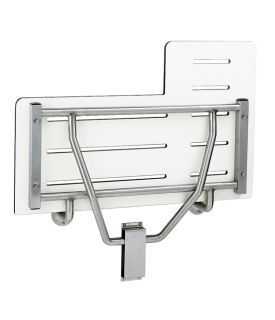 Bobrick B5181 Reversible Solid Phenolic Folding Shower Seat