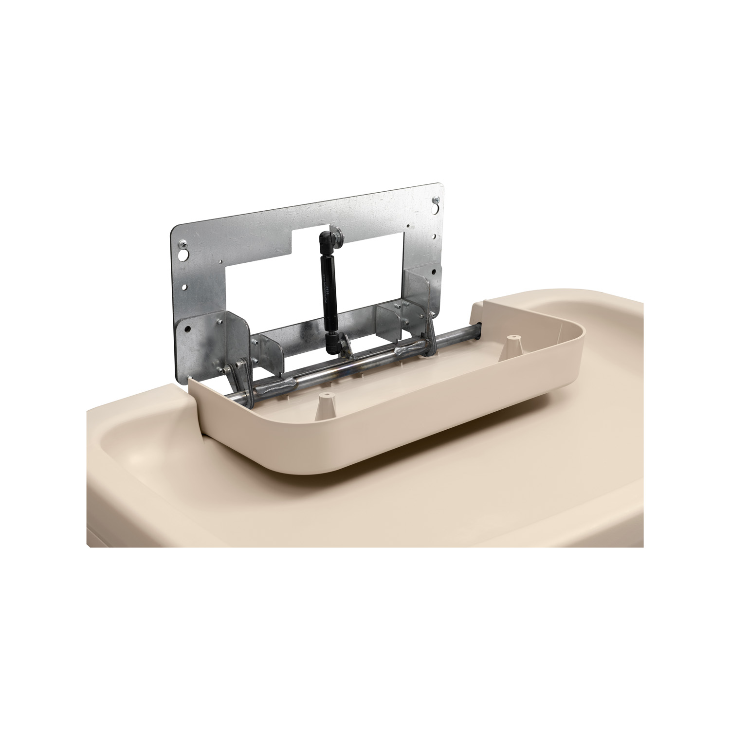 Gamco BCS-3 Baby Changing Station, Surface Mounted, ADA Compliant, Cream