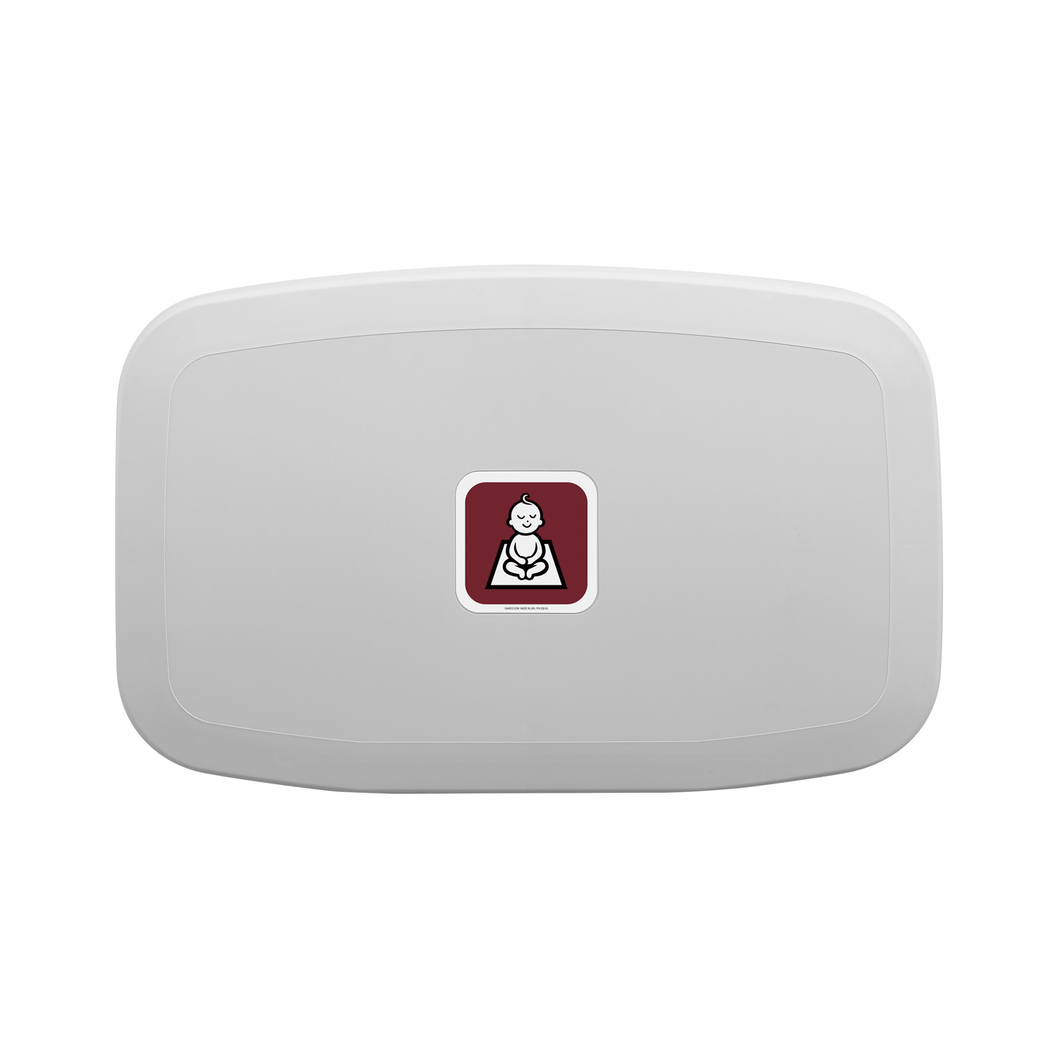 Gamco BCS-4 Baby Changing Station, Surface Mounted, ADA Compliant, Light Grey