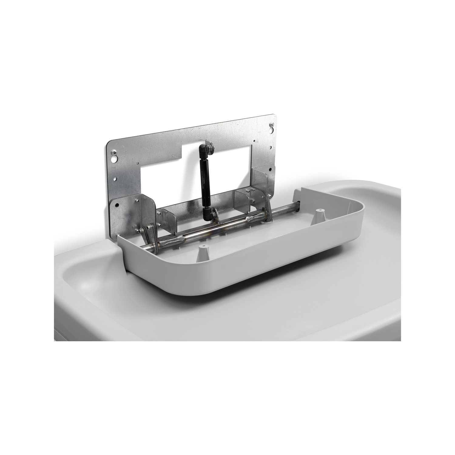Gamco BCS-4 Baby Changing Station, Surface Mounted, ADA Compliant, Light Grey