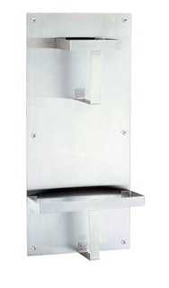 Gamco BP-1 Surface Mounted Bedpan Rack, Stainless Steel