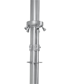 Bradley Pre-assembled 2 to 5 Person Column Shower (Multi-Stall Column Shower) COL-2C, COL-3C, COL-4C, COL-5C