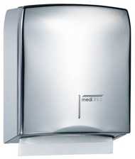 Saniflow Paper Towel Dispenser - Stainless steel bright finish, DT106C