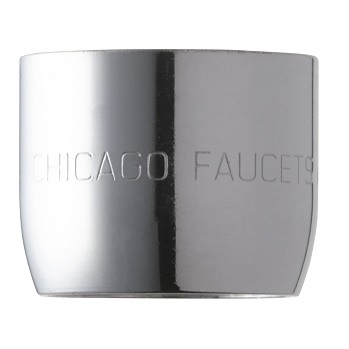 Chicago Faucets E35JKABCP Chicago Faucets Part: 1.5 GPM Pressure Compensating Softflo Aerator, Female Inlet, Chrome Plated Finish