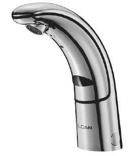 Sloan ELC-83150 SloanStone Triple Station Lavatory System with Three EAF-150 Sensor Activated Faucets, 90" x 18"