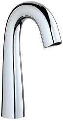 Chicago Faucets EQ-C11A-KJKABCP Chicago Faucets Part: Electronic Sensor Faucet Integral Spout Assembly, Single Supply, EQ High Arc Series, 0.5 GPM, Chrome Plated Finish