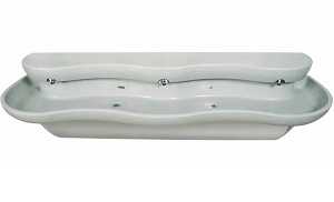 Sloan EW-73000 XL SloanStone Triple Wash Station Long Lavatory Sink System with Sloan Electronic Sensor Technology, 84" x 21"