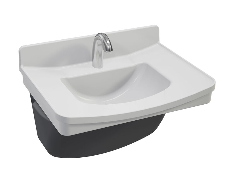 Bradley FL-1L Frequency Lavatory/Sink System Single Station
