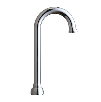 Chicago Faucets GN1JKABCP Chicago Faucets Part: 3-1/2" Rigid / Swing Gooseneck Spout