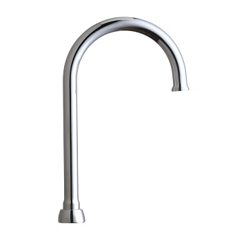 Chicago Faucets GN2JKABCP Chicago Faucets Part: 5-1/4" Rigid / Swing Gooseneck Spout