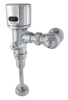 Hydrotek HB-8000C-B1  Automatic Battery Operated Flush Valve, 1.0 GPF Urinal, 3/4" Stop and 3/4" Top Spud, ADA Compliant