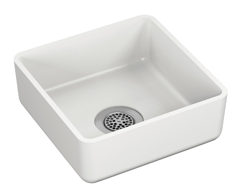 Bradley HS-TS1 OmniDeck Square Undermount Multipurpose Basin