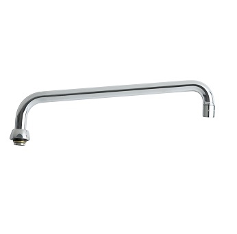 Chicago Faucets L12JKABCP Chicago Faucets Part: 12" L Type Swing Spout