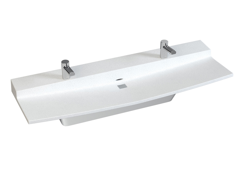 Bradley LVLD2 Verge Lavatory/Sink System, 2-Station