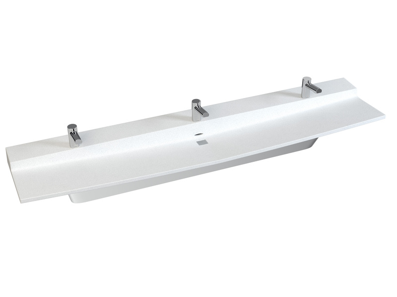 Bradley LVLD3 Verge Lavatory/Sink System, 3-Station
