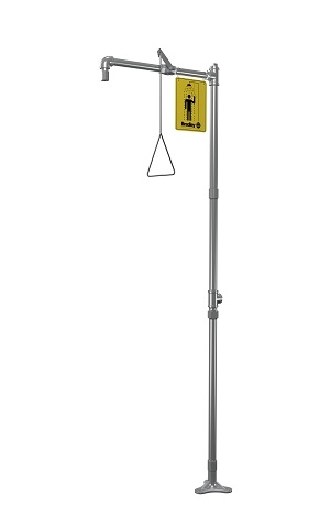 Bradley S19-110SS Freestanding Drench Shower, Stainless Steel