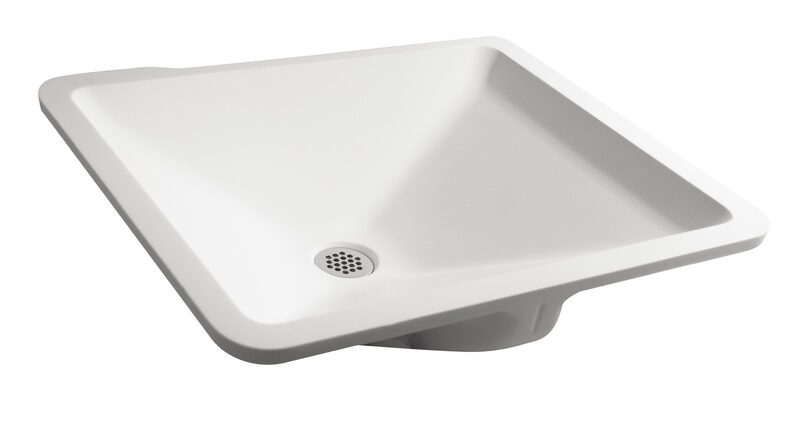 Bradley SL-TR1 OmniDeck Rectangular Undermount Handwashing Basin