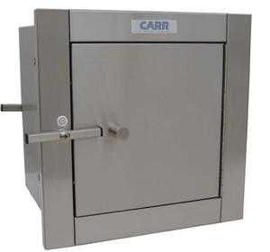 Carr SPT121217 Specimen Pass-Through Cabinet, 12" x 12", 17" Deep, Stainless Steel, SPT-12DD