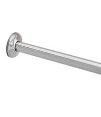 Gamco SR100C X 48 Concealed Shower Rod, Stainless Steel with Satin Finish, 1" x 48"