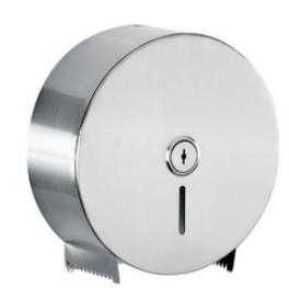 Gamco TTD-13 Jumbo Toilet Paper Dispenser for 9-3/8" Roll, Stainless Steel with Satin Finish