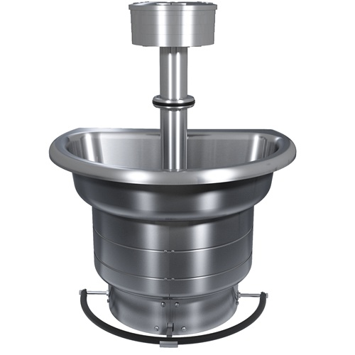Bradley WF2703 Classic Washfountain, 36" Semi-Circular, Stainless Steel